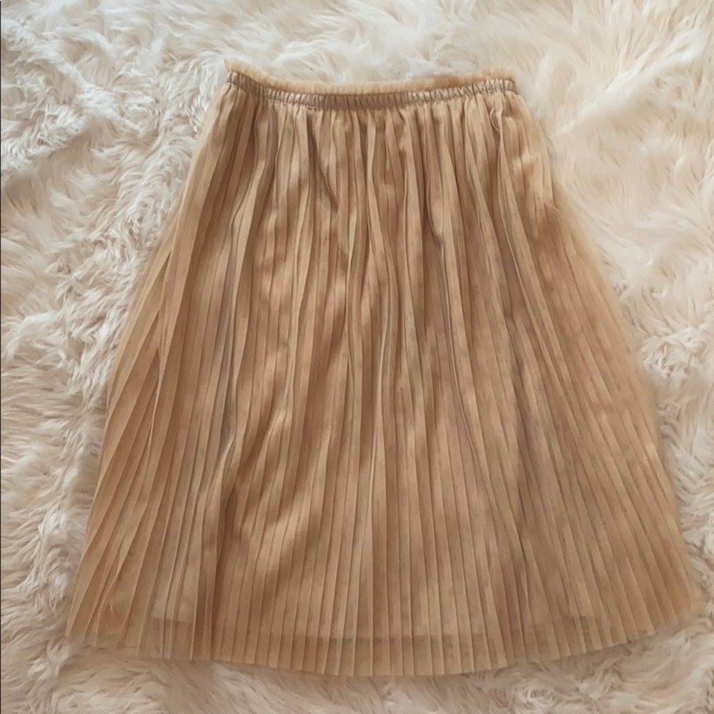 Design lab tan skirt